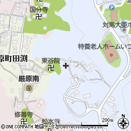 長崎県対馬市厳原町東里232-3周辺の地図