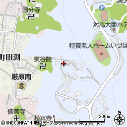 長崎県対馬市厳原町東里233-2周辺の地図