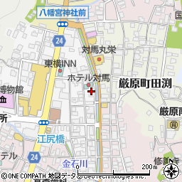長崎県対馬市厳原町今屋敷765周辺の地図