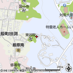 長崎県対馬市厳原町東里231周辺の地図