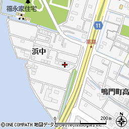 徳島県鳴門市鳴門町高島浜中103周辺の地図
