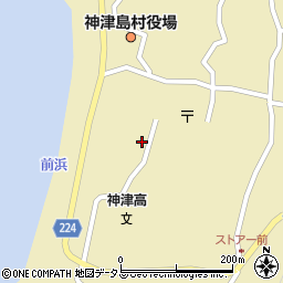 東京都神津島村1200周辺の地図