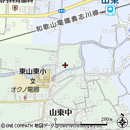和歌山県和歌山市山東中47周辺の地図