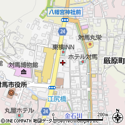 長崎県対馬市厳原町今屋敷684周辺の地図