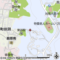 長崎県対馬市厳原町東里227周辺の地図