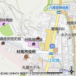 長崎県対馬市厳原町今屋敷666周辺の地図