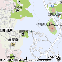 長崎県対馬市厳原町東里228-2周辺の地図