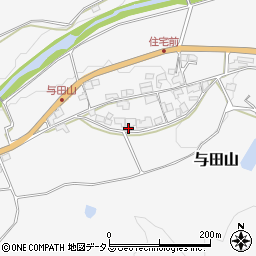 香川県東かがわ市与田山158周辺の地図