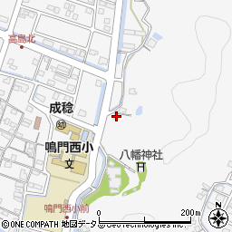 徳島県鳴門市鳴門町高島山路64周辺の地図