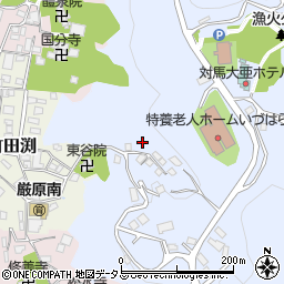 長崎県対馬市厳原町東里226周辺の地図