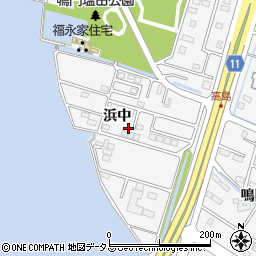 徳島県鳴門市鳴門町高島浜中107-13周辺の地図