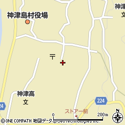 東京都神津島村1110周辺の地図