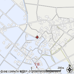 香川県三豊市三野町大見甲-287周辺の地図
