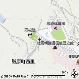 長崎県対馬市厳原町西里202周辺の地図