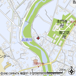 香川県三豊市三野町下高瀬1862周辺の地図