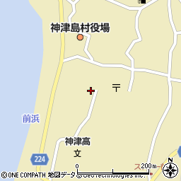 東京都神津島村1122周辺の地図