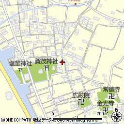 香川県三豊市仁尾町仁尾丁1180周辺の地図