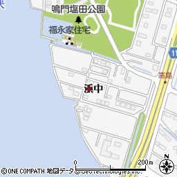 徳島県鳴門市鳴門町高島浜中111周辺の地図