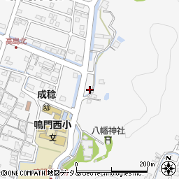 徳島県鳴門市鳴門町高島山路215周辺の地図