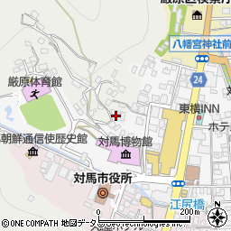 長崎県対馬市厳原町西里157周辺の地図