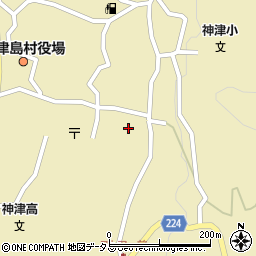 東京都神津島村1080周辺の地図