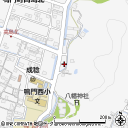 徳島県鳴門市鳴門町高島山路216周辺の地図