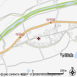 香川県東かがわ市与田山170周辺の地図