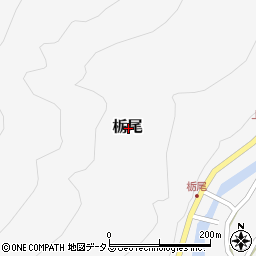 奈良県吉野郡天川村栃尾周辺の地図
