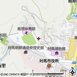 長崎県対馬市厳原町今屋敷670-28周辺の地図