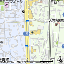 和歌山トヨペット　国体道路店周辺の地図