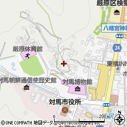 長崎県対馬市厳原町西里158周辺の地図
