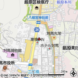 長崎県対馬市厳原町今屋敷772周辺の地図