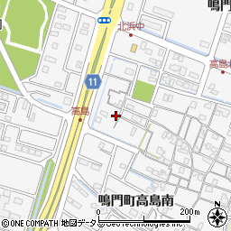 徳島県鳴門市鳴門町高島浜中59周辺の地図