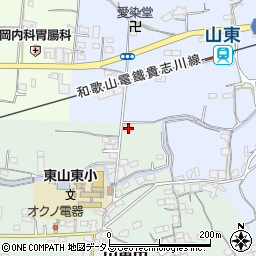 和歌山県和歌山市山東中43周辺の地図