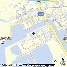 仁尾興産周辺の地図