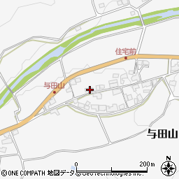 香川県東かがわ市与田山168周辺の地図