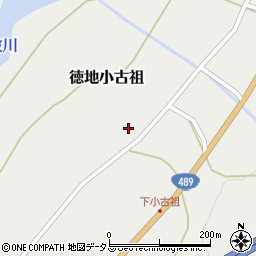 山口県山口市徳地小古祖787周辺の地図