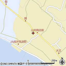 江田島市役所　沖消防屯所周辺の地図