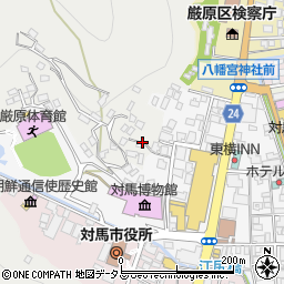 長崎県対馬市厳原町西里150周辺の地図