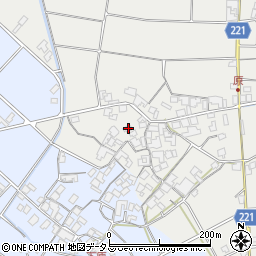 香川県三豊市三野町大見282周辺の地図