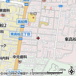 中尾質店周辺の地図