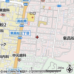 中尾質店周辺の地図