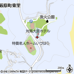 長崎県対馬市厳原町東里223周辺の地図