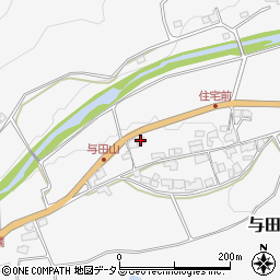香川県東かがわ市与田山182周辺の地図