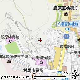 長崎県対馬市厳原町西里151周辺の地図