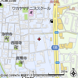 岡本内科周辺の地図