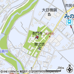 香川県三豊市三野町下高瀬1916-1周辺の地図
