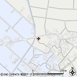 香川県三豊市三野町大見甲-299周辺の地図