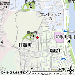 和歌山県和歌山市打越町5周辺の地図