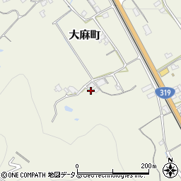 香川県善通寺市大麻町952-3周辺の地図